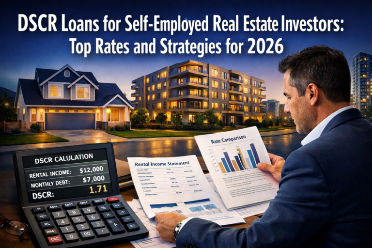 DSCR Loans for Self-Employed Real Estate Investors: Top Rates and Strategies for 2026